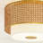 Tanyel Fabric Flush Mount-105068195