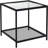 Glass Top End Table