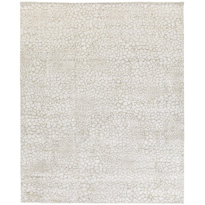 Inca Area Rug in Ivory/Light Gray