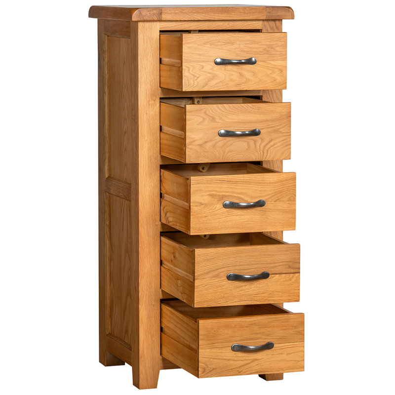 Thornbury 55.5 cm W Chest of 5 Drawers