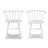 Wooden Spindle Back Dining Chairs