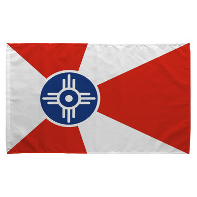 Drapeau de la ville de Wichita — Drapeau