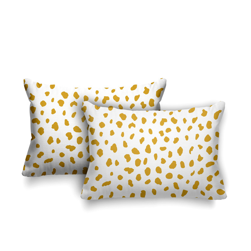 Coussin intérieur / extérieur Lumbar, Jaune