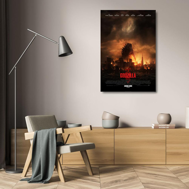 Godzilla, 24" H x 16" W