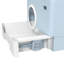 PP Enclosed Cat Litter Box with Scoop-96130707