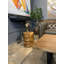 Table de bout en blocs de bois massif Fey