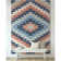 Kehr Albuquerque Southwestern Flatweave Blue Area Rug