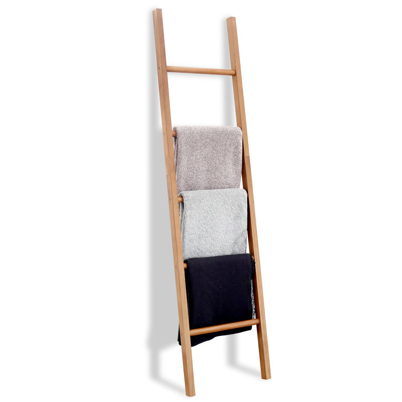 Échelle de couverture en bois 6 pi, Naturel