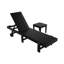 Chaise longue inclinable 77,6 po en poly-87829577