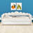 Contemporary Upholstered Daybed & Trundle with LED Lights-2069258125