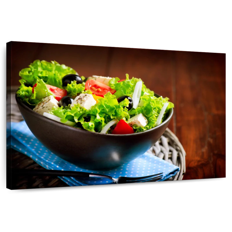 Greek Salad, 24" H x 36" W