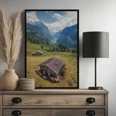 «Sheep in the alpes» par Martin Podt, reproduction d'art