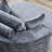 Boneless Sponge Single Sofa,fluffy Modern Sleeper Chair-1887903695-1897849600