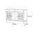 Wall-Mounted Multi-Functional Sideboard
