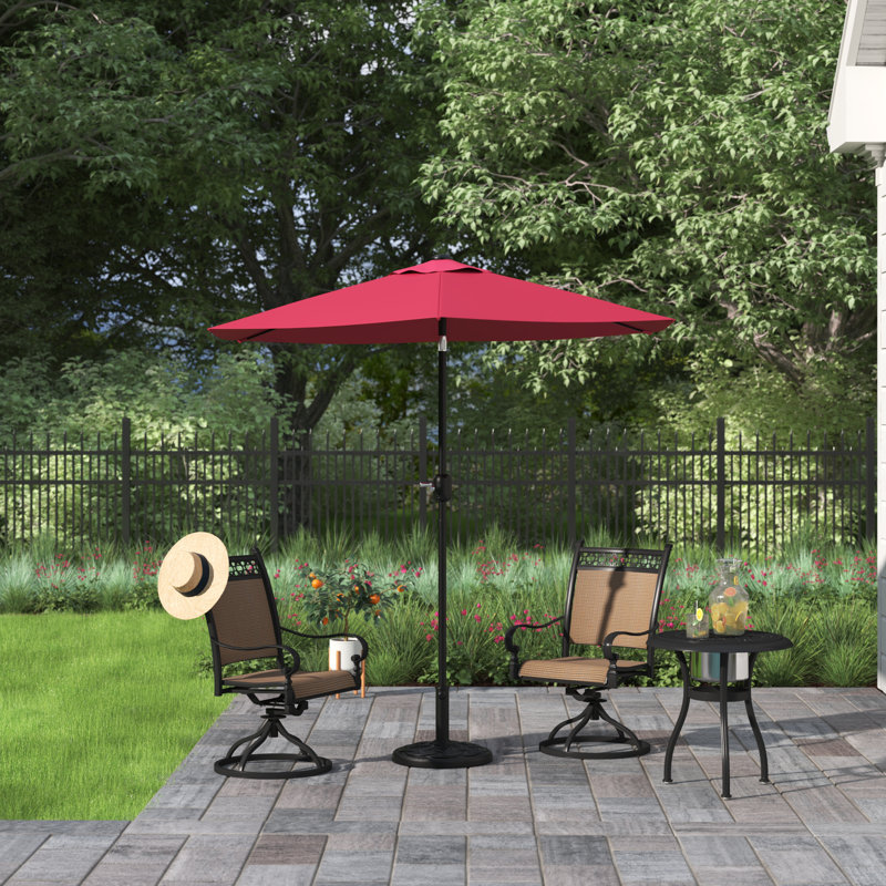 Parasol de marché Bohon 7'6, Rouge