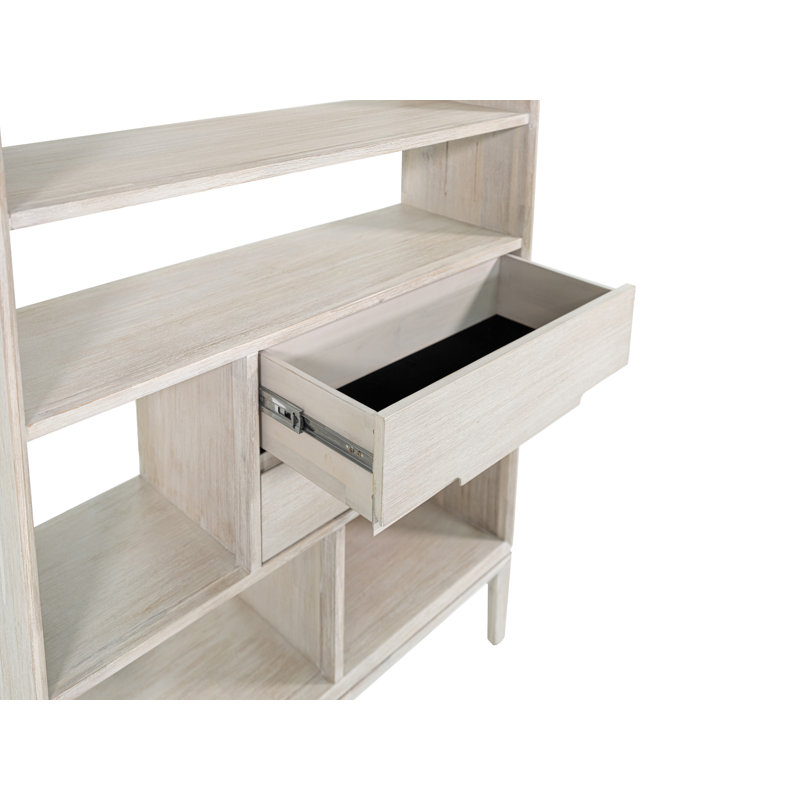 Takierra Display Cabinet, White Sand