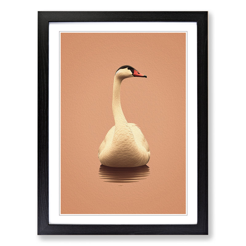 Goose Minimalism No.2 - Framed Print