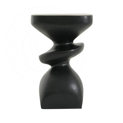 Abstract Tiered MGO Side Table Sculptural Design