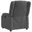 Fauteuil de massage inclinable gris foncé-1168188577