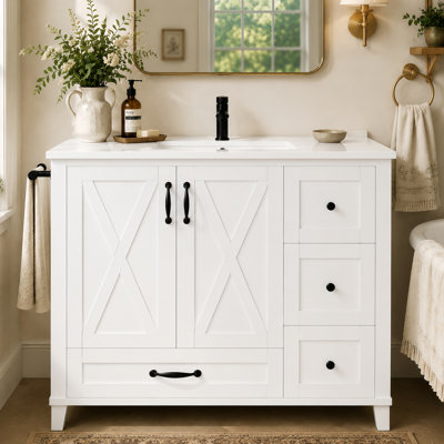 Meuble-lavabo sur pied Harvestmere Farmhouse