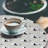 Ebern Designs Panda Fitted Round Tablecloth Grey Multicolor 107574