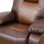 Ensemble de salon inclinable en similicuir Lonsdale