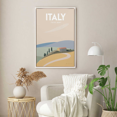 «Tuscan Dreams», reproduction sur toile