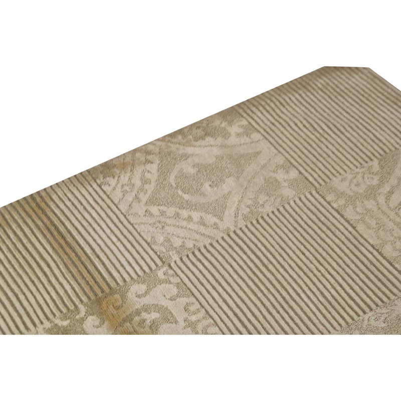 Patchwork Area Rug in Gold