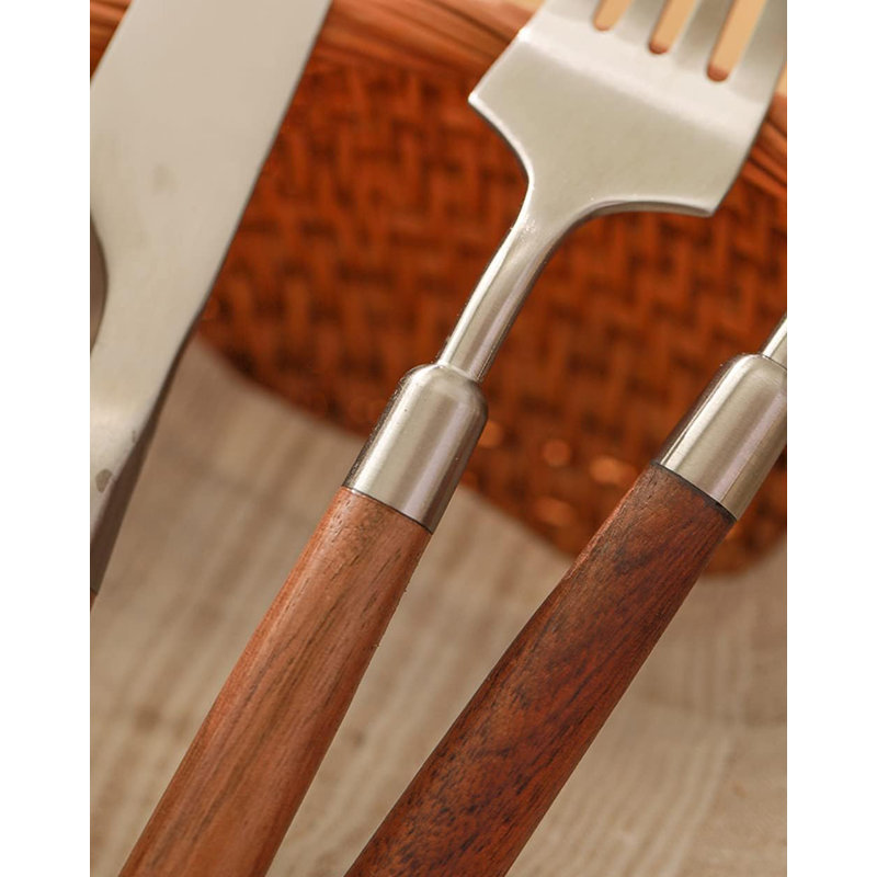 George Oliver Lovmilla Stainless Steel Flatware Set - Service for 4