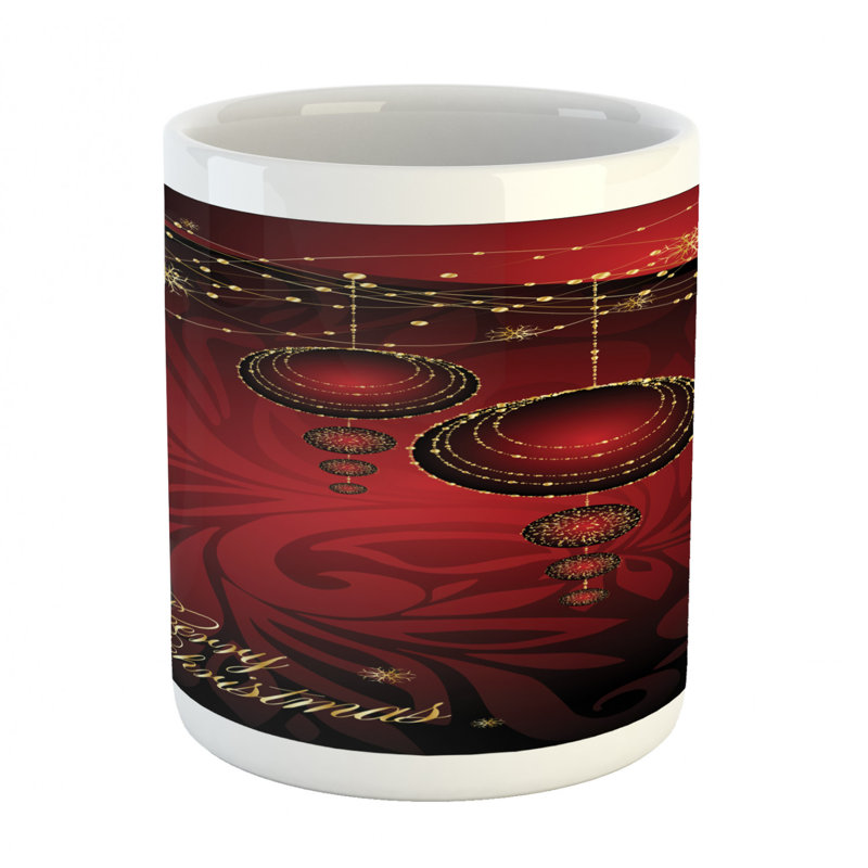 Grande tasse à café floral
