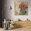 «Red Barrel Studio® Meagher, Megan», reproduction d'art sur toile sous le titre: Vintage Fleur Rouge II 88599Z