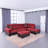 Antravion Upholstered 71.5 " Flannel Sofa