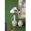 Vase décoratif décoratif en céramique avec petites poignées et motif texturé, parfait pour les intérieurs modernes et classiques