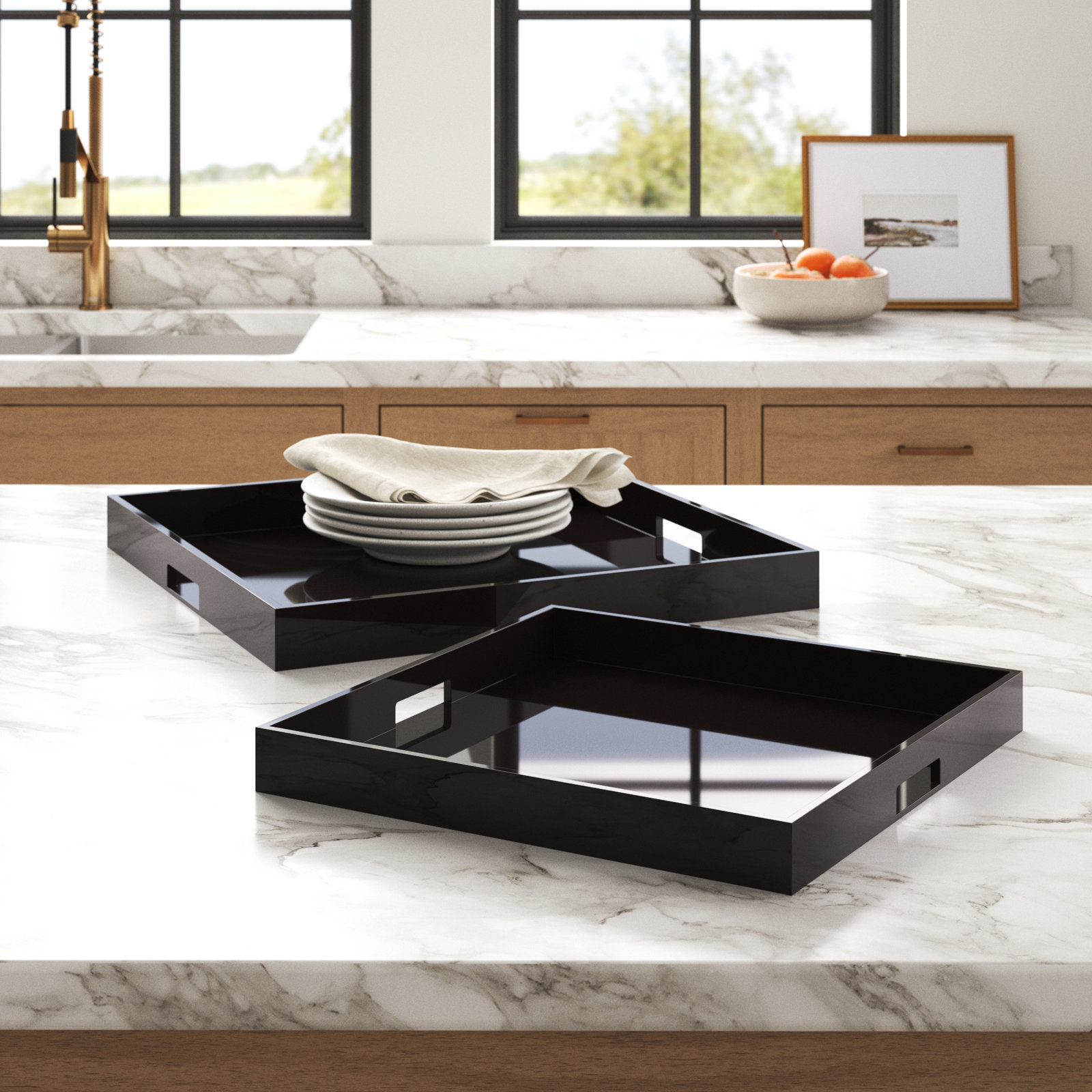 Mckenna Sculpture, Black