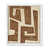 White Wood Grain Framed Paper