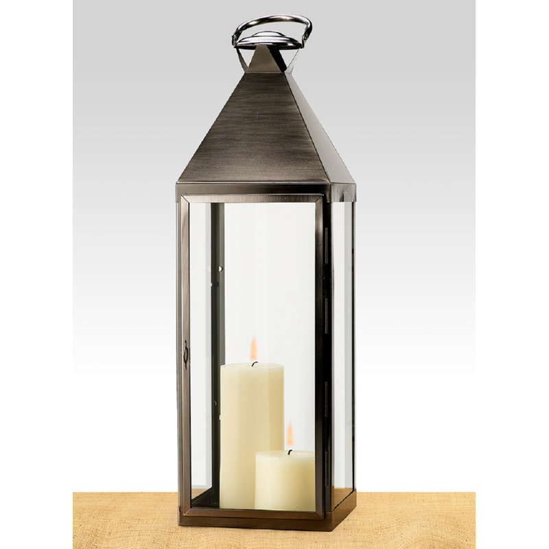 29'' H Metal Tabletop Lantern