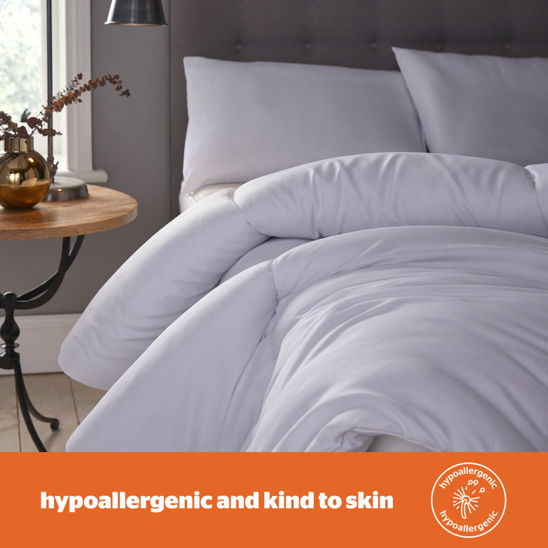 Silentnight Warm and Cosy Double Decker 18 Tog Duvet, Double (4'6)