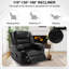 Fauteuil inclinable de massage en cuir respirant