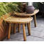 Royal Outdoor Square Teak Side Table
