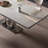 Modern Rectangular Rock Slab Dining Table Sets