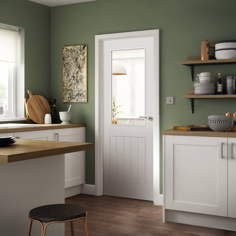  Thames Internal Door Primed, 61cm H x 198.1cm W