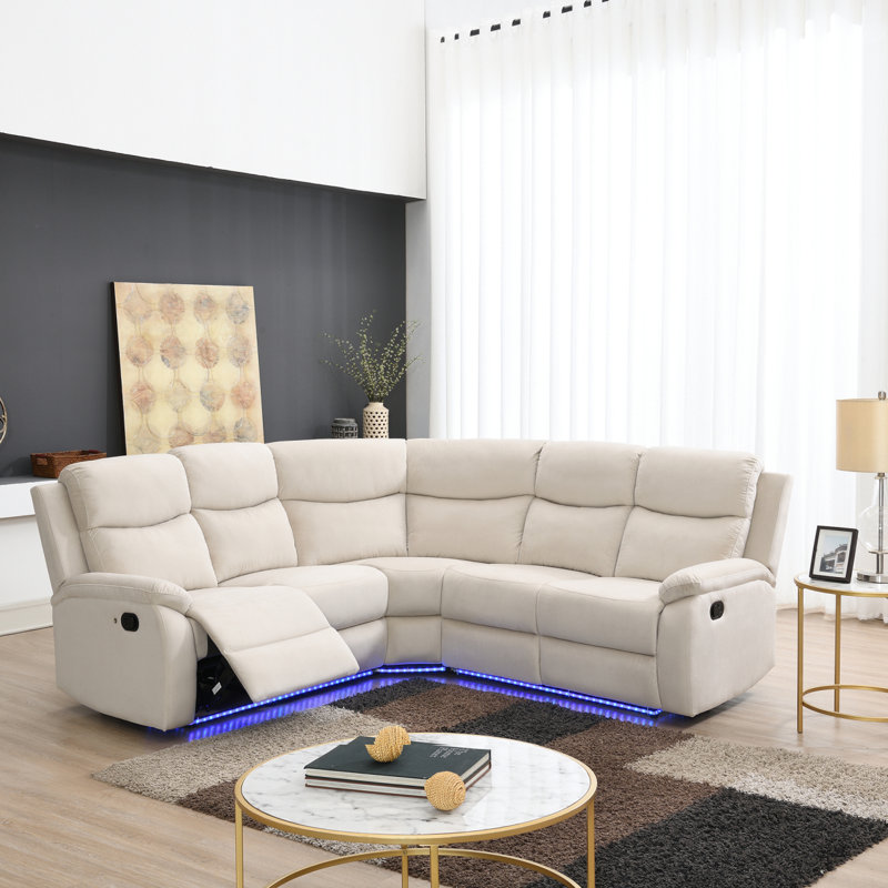 Fauteuil inclinable manuel de 82,6 po Modern