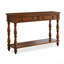 Console élégante élégante avec pieds de balustre décoratifs