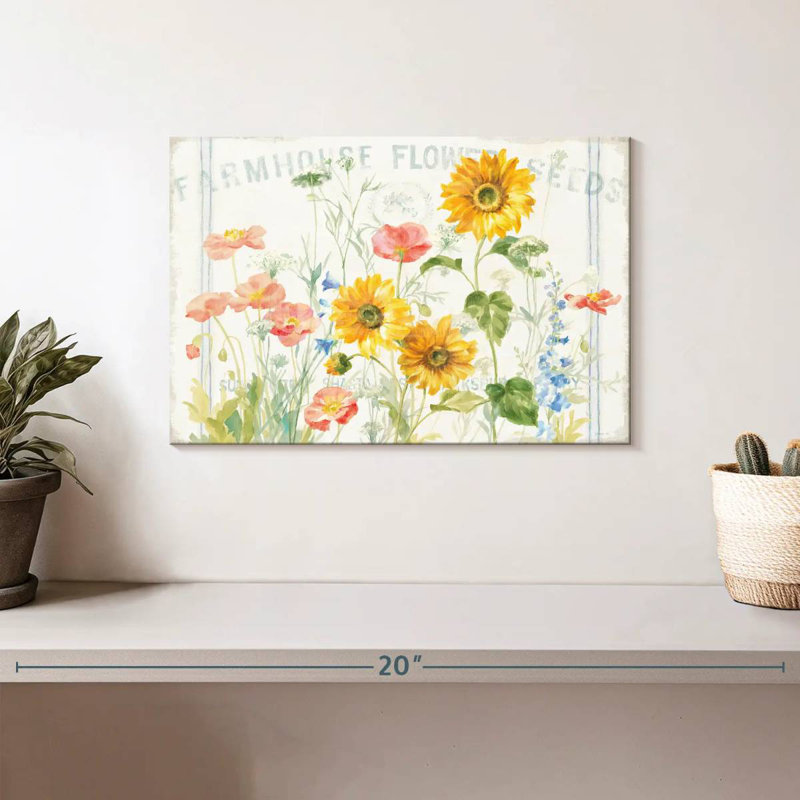 Harnek Floursack Florals I, H 8 po x l 12 po