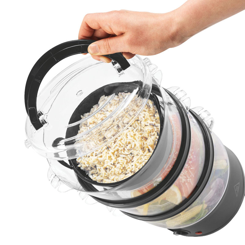 7.5L Kuro 3-Tier Food Steamer