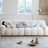 White Polyester Modular Sofa cushion couch-1047085064