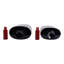 Pots cylindriques modernes avec couvercle pour décoration intérieure-1213861091