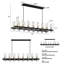 Lustre lumineux linéaire pour îlot de cuisine-1032353062-1039968579-1039968580