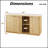 Versatile 63 Inch Vertical Stripe Sideboard With Storage, Curved Wave Design, Ideal For Living Room And Bedroom TV Stand-1934795458
