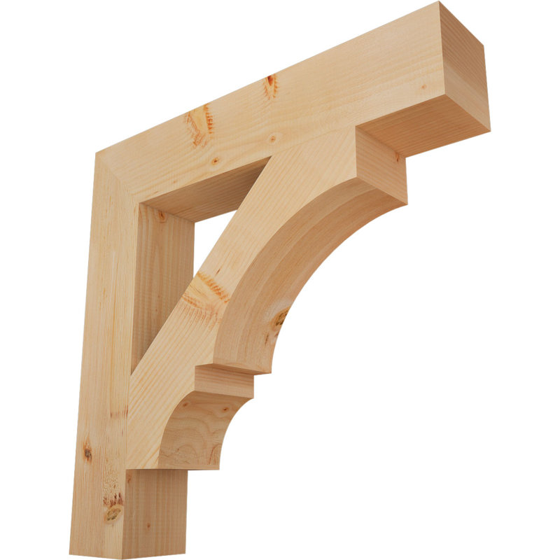 Support de bloc Balboa, Sapin de Douglas lisse, L 5 1/2 po x P 32 po x H 32 po